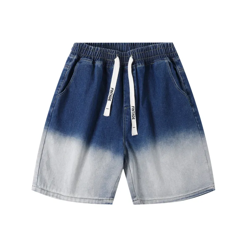 FAKE VINTAGE Denim Shorts Unisex-7
