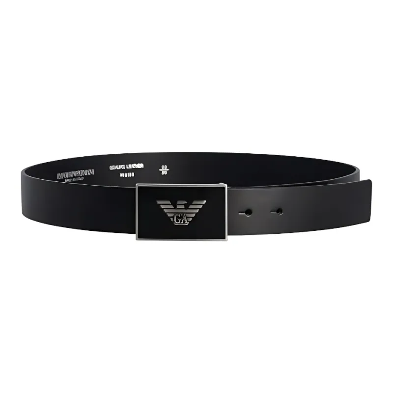 EMPORIO ARMANI Metal Logo Belt-1