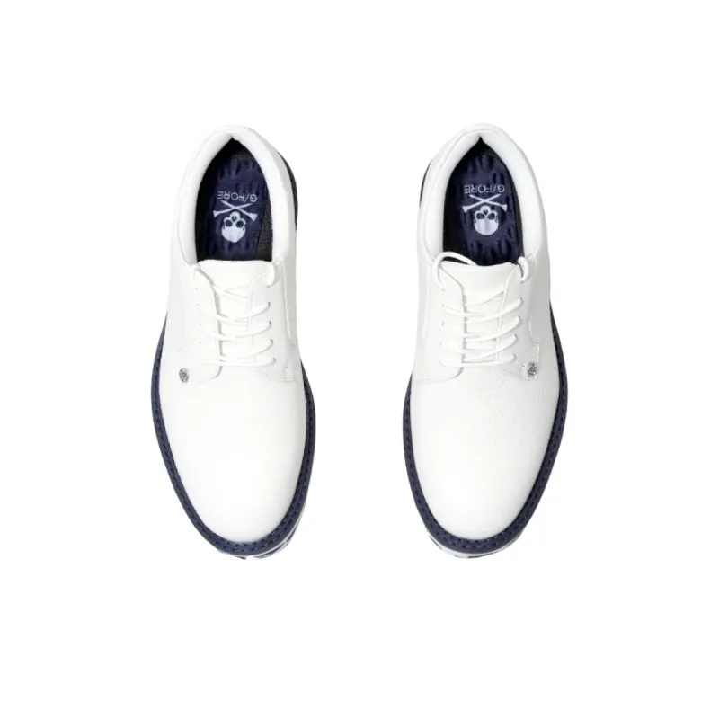GFORE Abrasion Resistant Slip Resistant Low Top Golf Shoes Men's White-3