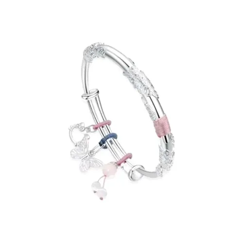 I&YOU 999 Fine Silver Bangles Women's