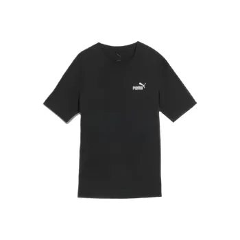 PUMA ESS SS25 T Shirt Unisex Black
