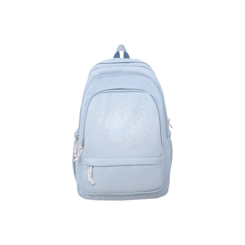 H YXIANG Nylon Backpack Regular Unisex Multicolor-13