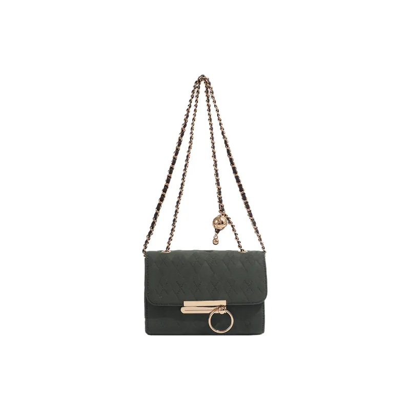 Land Gulls PU Crossbody Bag, Shoulder Bag Women's Black-0
