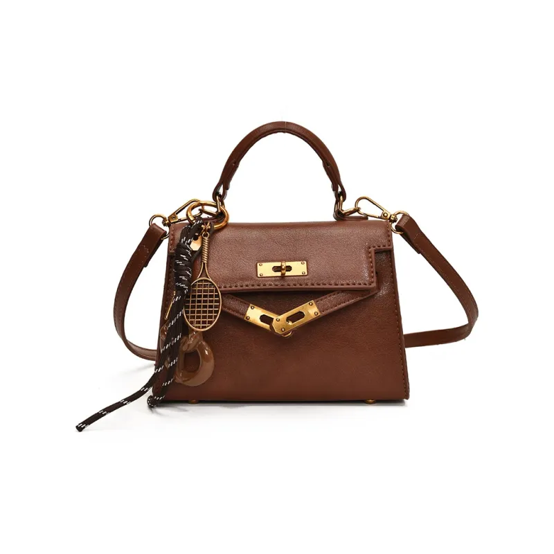 Yalu PU Handbag Women's Coffee/Brown/Red/Yellow Brown/Black-4