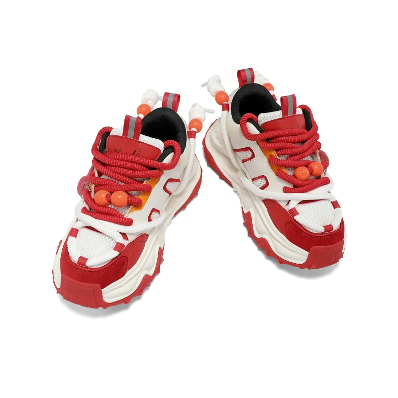RIFUGIO VO' Anti Slip And Wear Resistant Height Increasing Low Top Chunky Sneakers Unisex-9