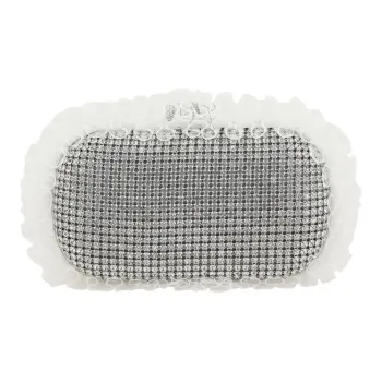 Self portrait Crystal Lace detail Clutch Bag