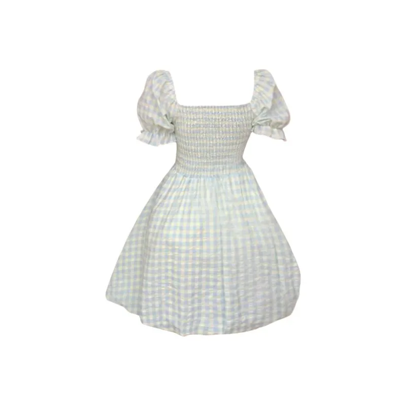 GUOZHEN Short Sleeved Dress Women's-1