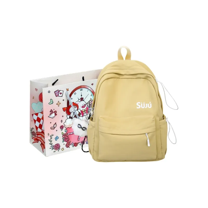 MOM'S HELPER Nylon Backpack Women's Multicolor-8