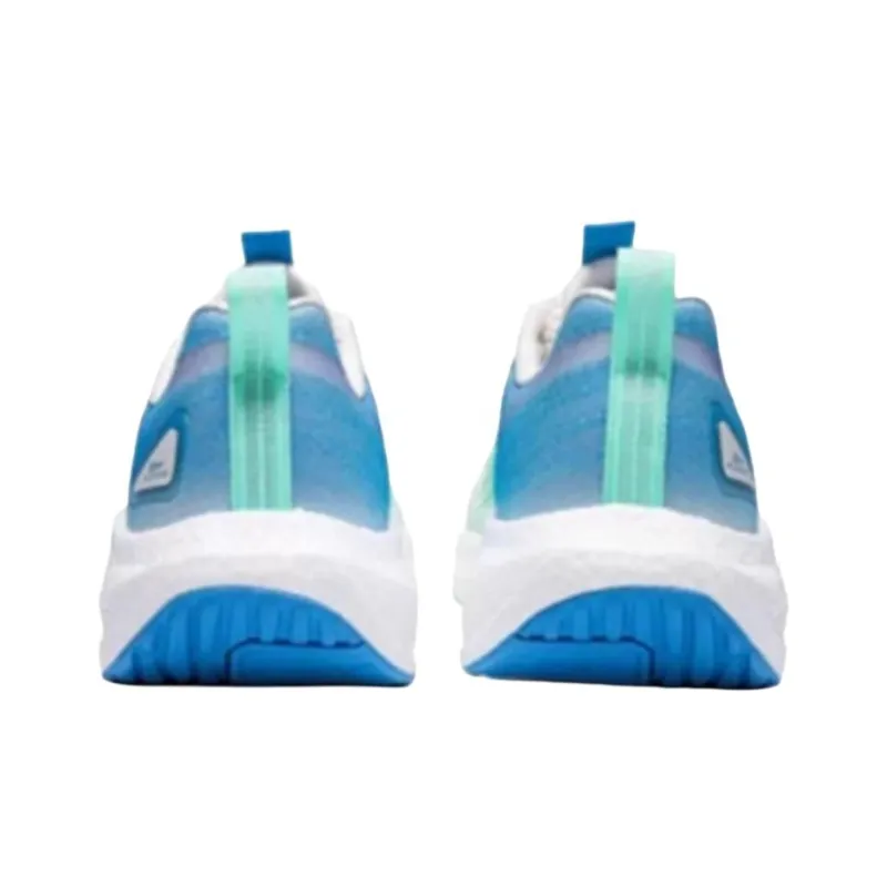 XTEP Slip Resistant And Breathable Low Top Casual Running Shoes Men's White Green Blue-3