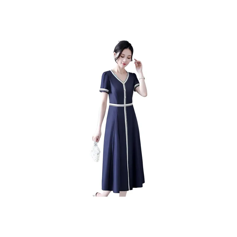 YIRANCHUN Short Sleeved Dress Women's-0