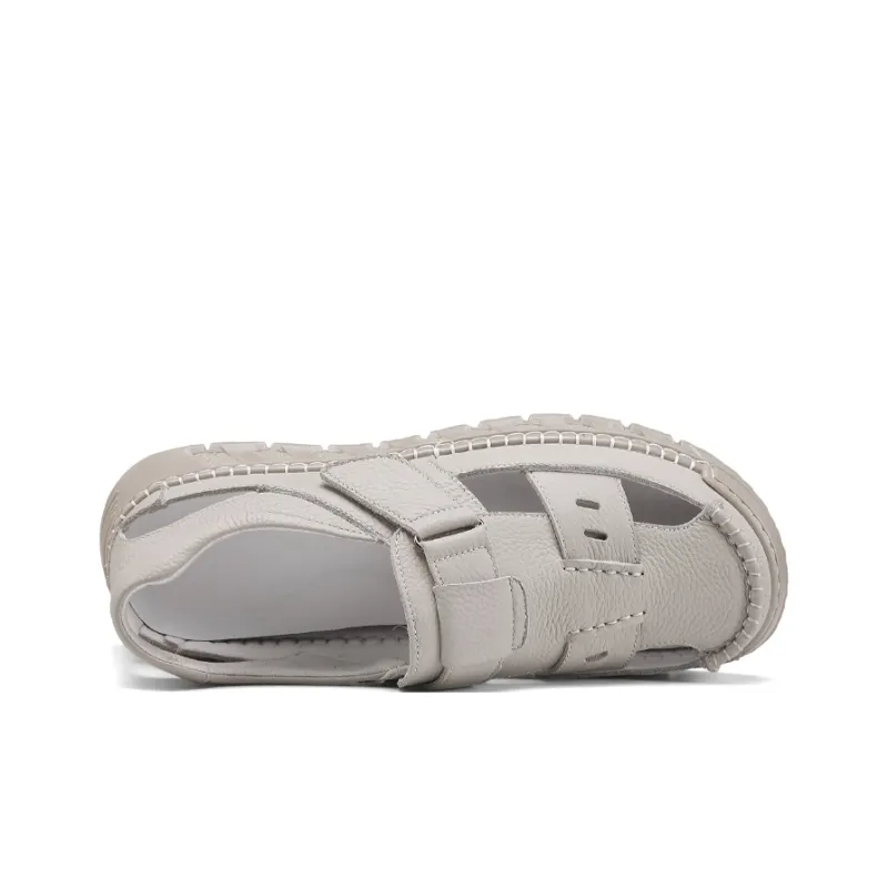 Abango Beach Sandals Men Black-11