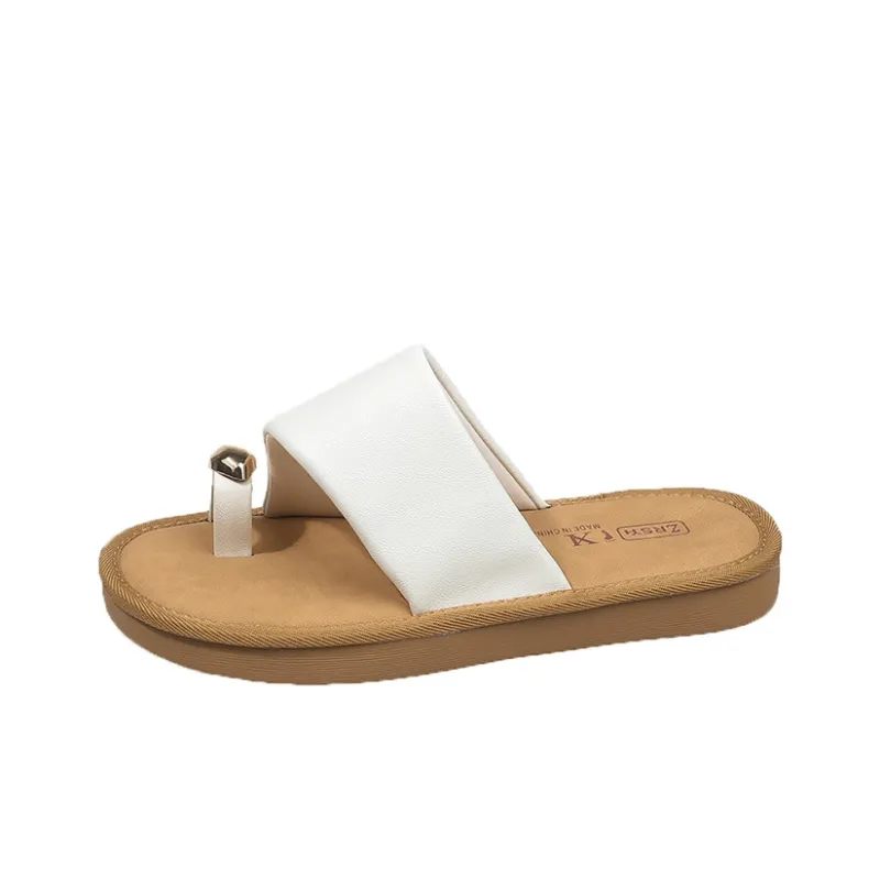 Alxnan Rubber Sole Slip Resistant Slide Slippers Women's-10