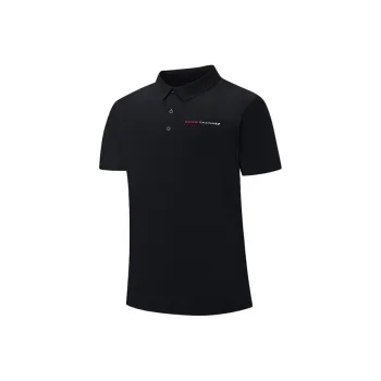 XTEP Polo Shirt Men's Jet Black