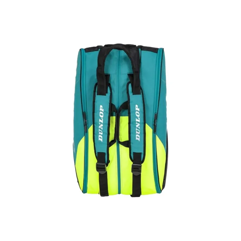 DUNLOP Tennis Racket Bags Polyester, Polyethylene Unisex 76 X 45 X 34cm Cyan Black-1