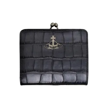 Vivienne Westwood Leather Wallet Women's Black
