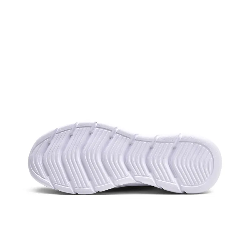 Binary Cushioning, Rebound, Lightweight, Anti slip Low Top Casual Running Shoes Men's Black White-4