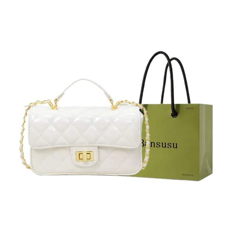Bansusu PU Shoulder Bag, Crossbody Bag, Handbag Women's Multicolor-4