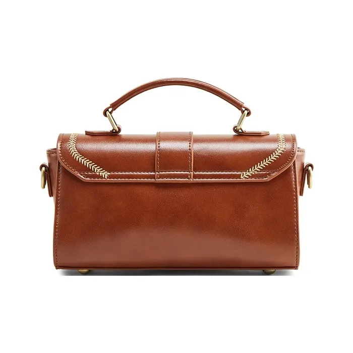 Teenmix Cow Leather With Synthetic Leather Messenger Bag, Shoulder Bag, Handbag Trumpets Women's Multicolor-14