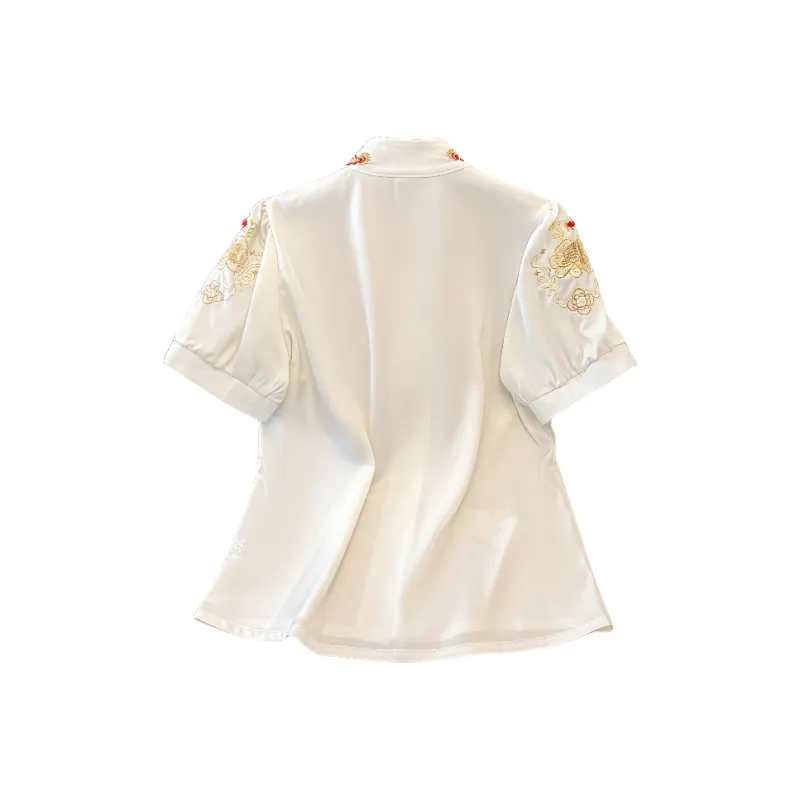 SONDR Shirts Women's Button Down White Shirt-1