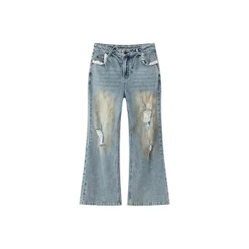 CHUU Jeans Women's Light Denim Blue