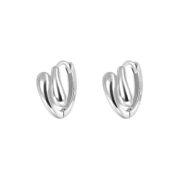 Daisy Dream Full Sterling Silver Earrings Unisex