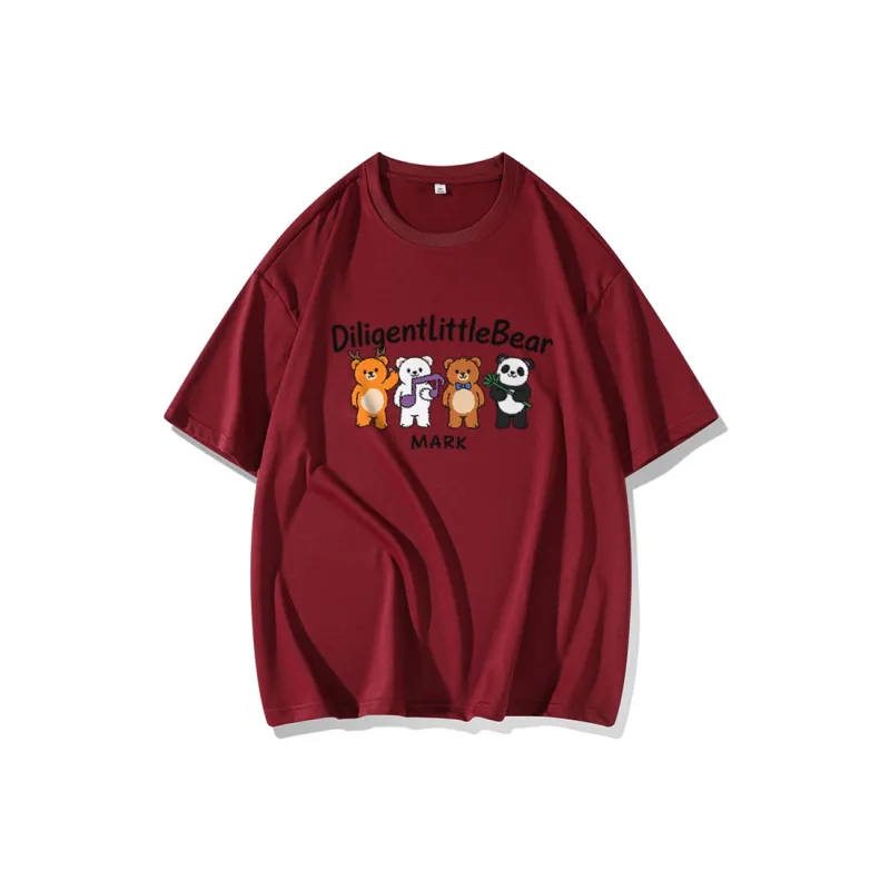 FAIRWHALE Drop Shoulder Sleeve T Shirt Women's-6