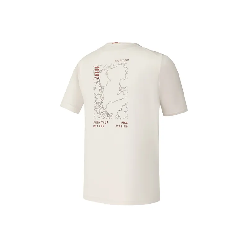 FILA CYCLING T Shirt Men's Light Khaki-1