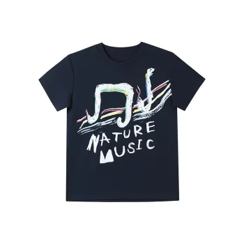 Crying Center T Shirts Women's Navy Blue