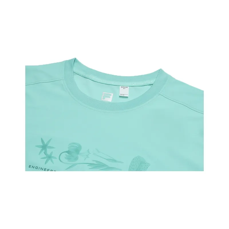 FILA Athletics T Shirt Women's Teal-3