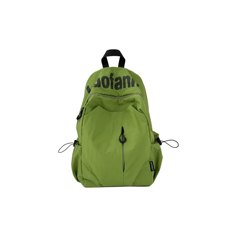 Yalu Nylon Backpack Unisex Multicolor-4