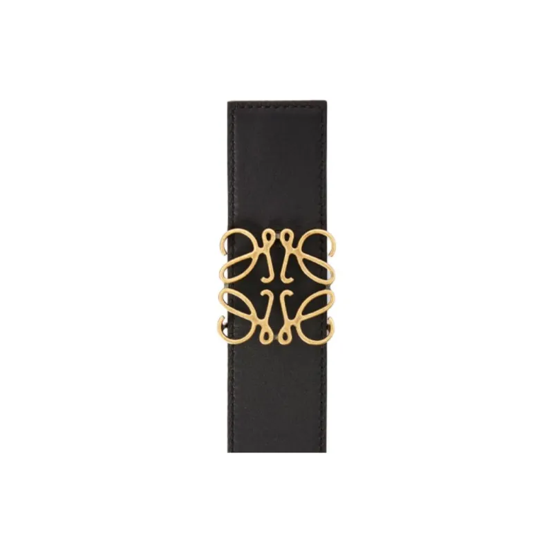LOEWE Cow Leather Belts Unisex 4cm-2