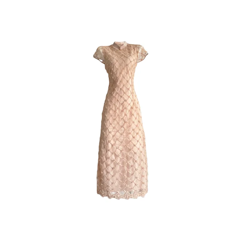 Udon House Short Sleeved Dress Women's-0