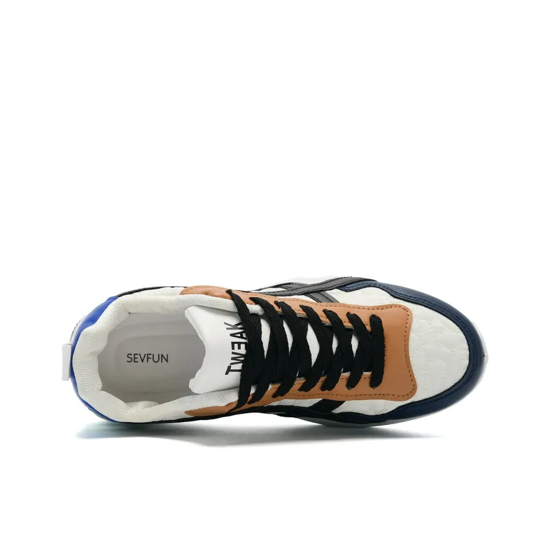 7 SEVFUN Low Top Casual Shoes Women's White Black-3