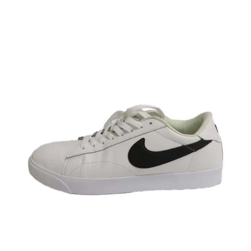 Nike Tennis Classic Anti Slip Wear Resistant Low Top Skateboard Shoes Women's White-0