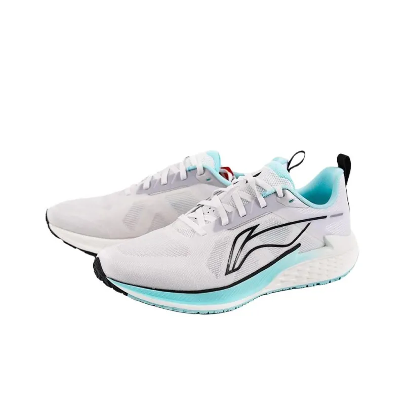LiNing Cushioning, Wear Resistant Low Top Casual Running Shoes Men's Gray-1