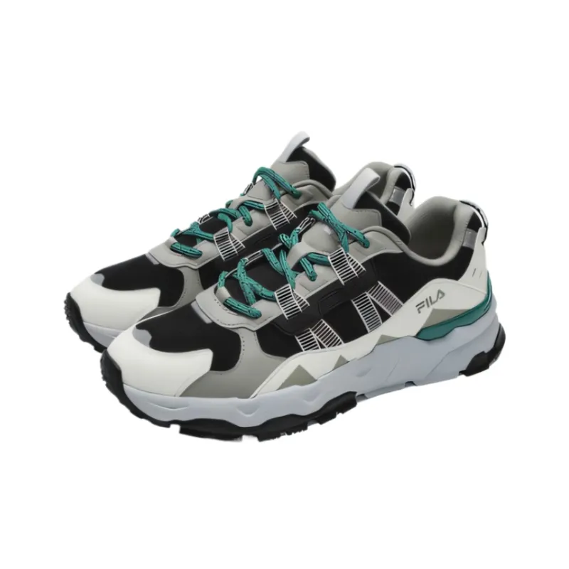 FILA Trek 1S Baby's Breath Low Top Chunky Sneakers Men's Gray-2