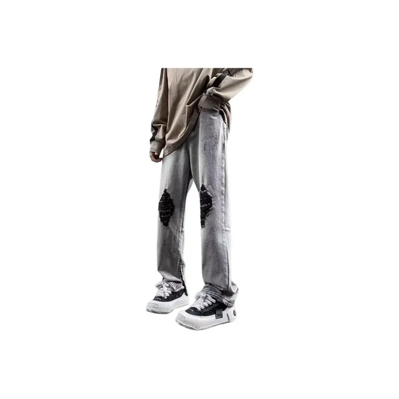 Concubine Zhu Jeans Unisex Black-0