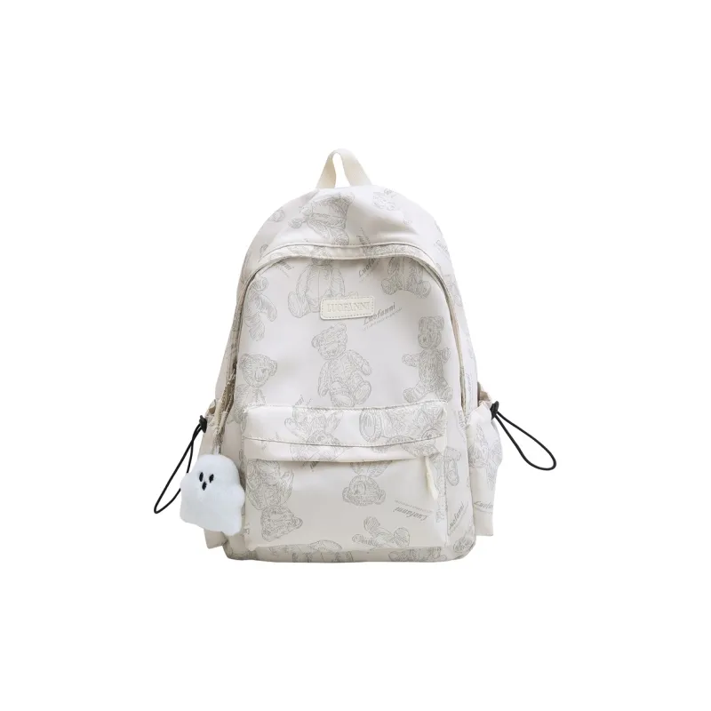 Yalu Nylon Backpack Unisex Multicolor-3