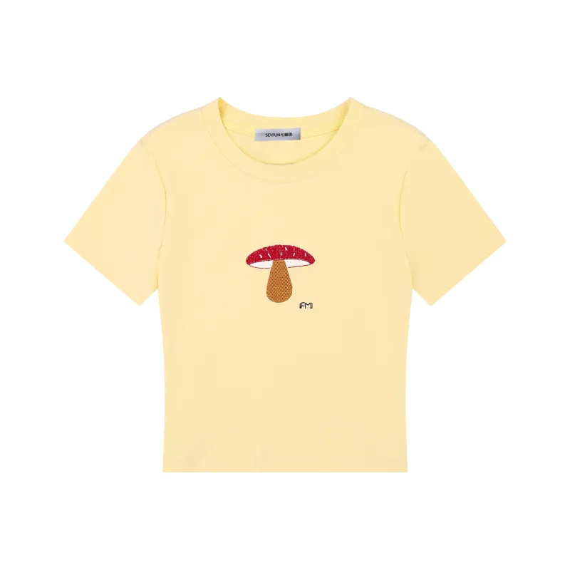 7 SEVFUN Regular T Shirt Women's-2