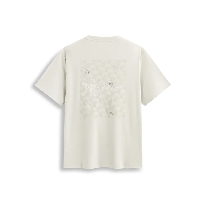PEACEBIRD MEN T Shirts Men Dark Rye Umber-1