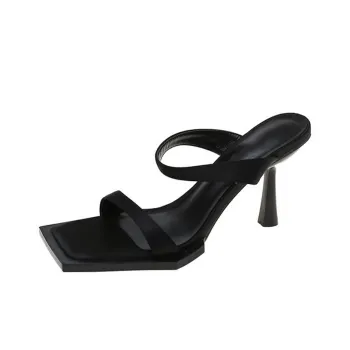MABEL&CO Abrasion Resistant Slide Slippers Women's Black