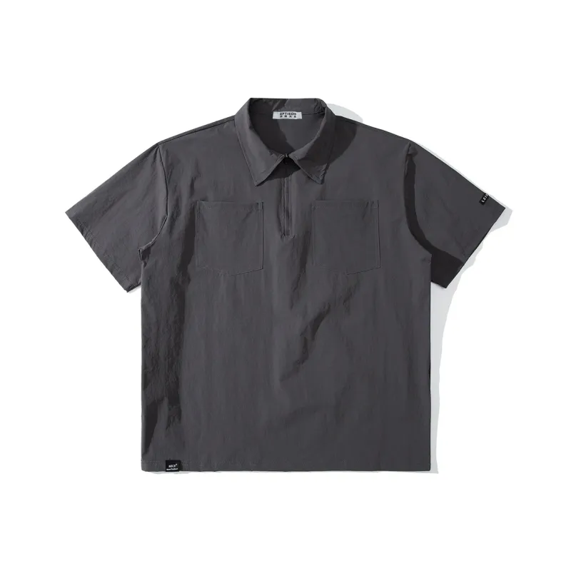 EPTISON Short Sleeve Polo Shirts Unisex-3
