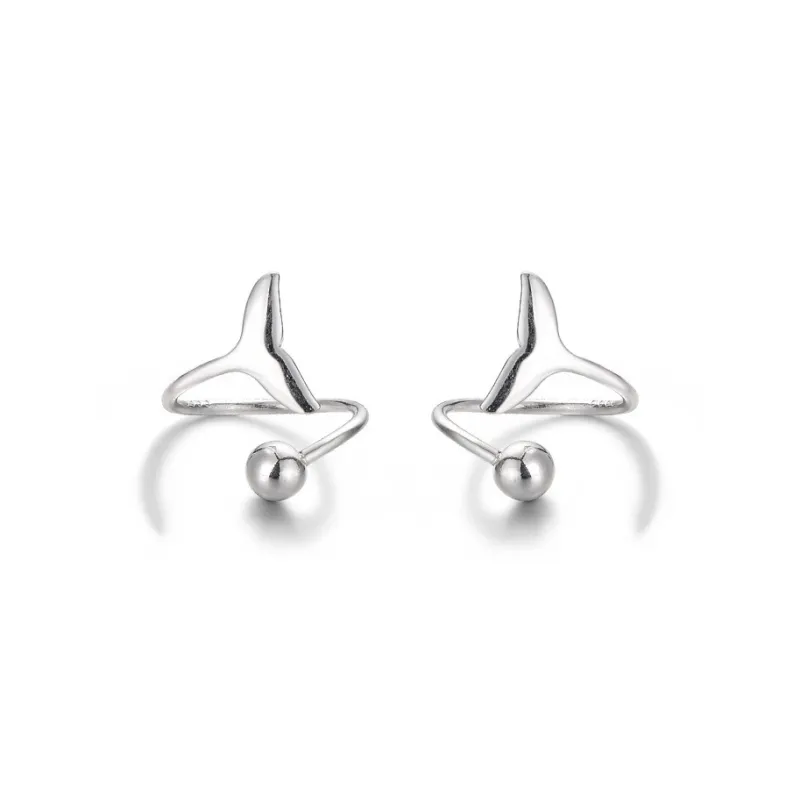 VASO S999 Fine Silver Stud Earrings Women's-0