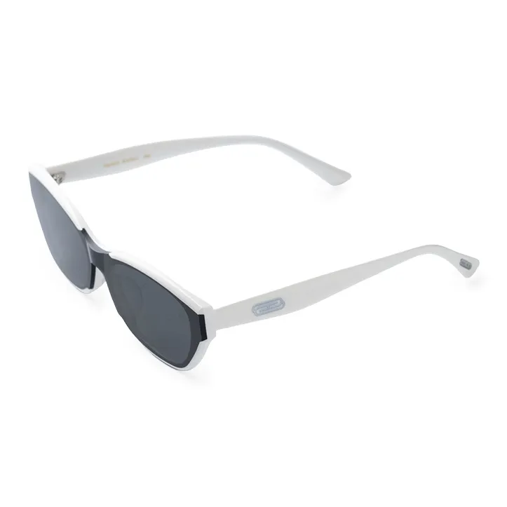 HELEN KELLER Plate Frame Cat Eye Sunglasses Unisex-6