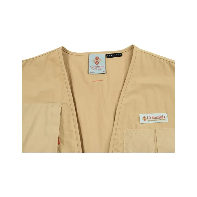 Columbia SS25 Vest Unisex Khaki-2