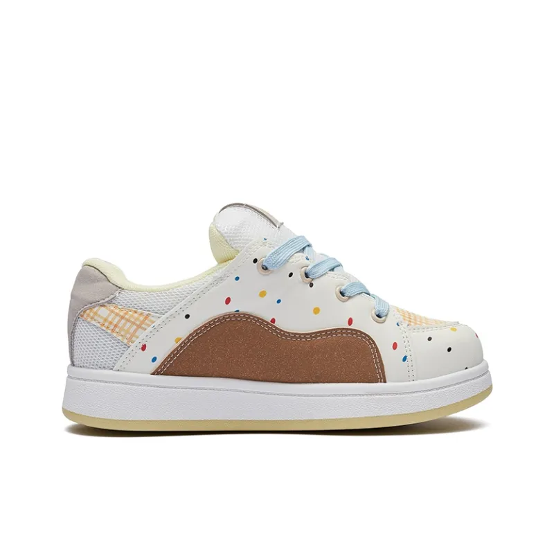 VKOI 1999 Non slip Lightweight Low Top Skateboard Shoes Women's-8