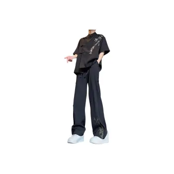 DARK HORSE Casual Pants Unisex Ink Black