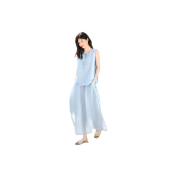 XWI Two Piece Skirt Sets Women's Ice Blue