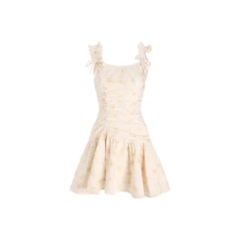 COVER TIME Slip Dresses Women's Saffron