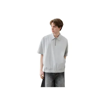 Lilbetter Polo Shirts Men Light Gray